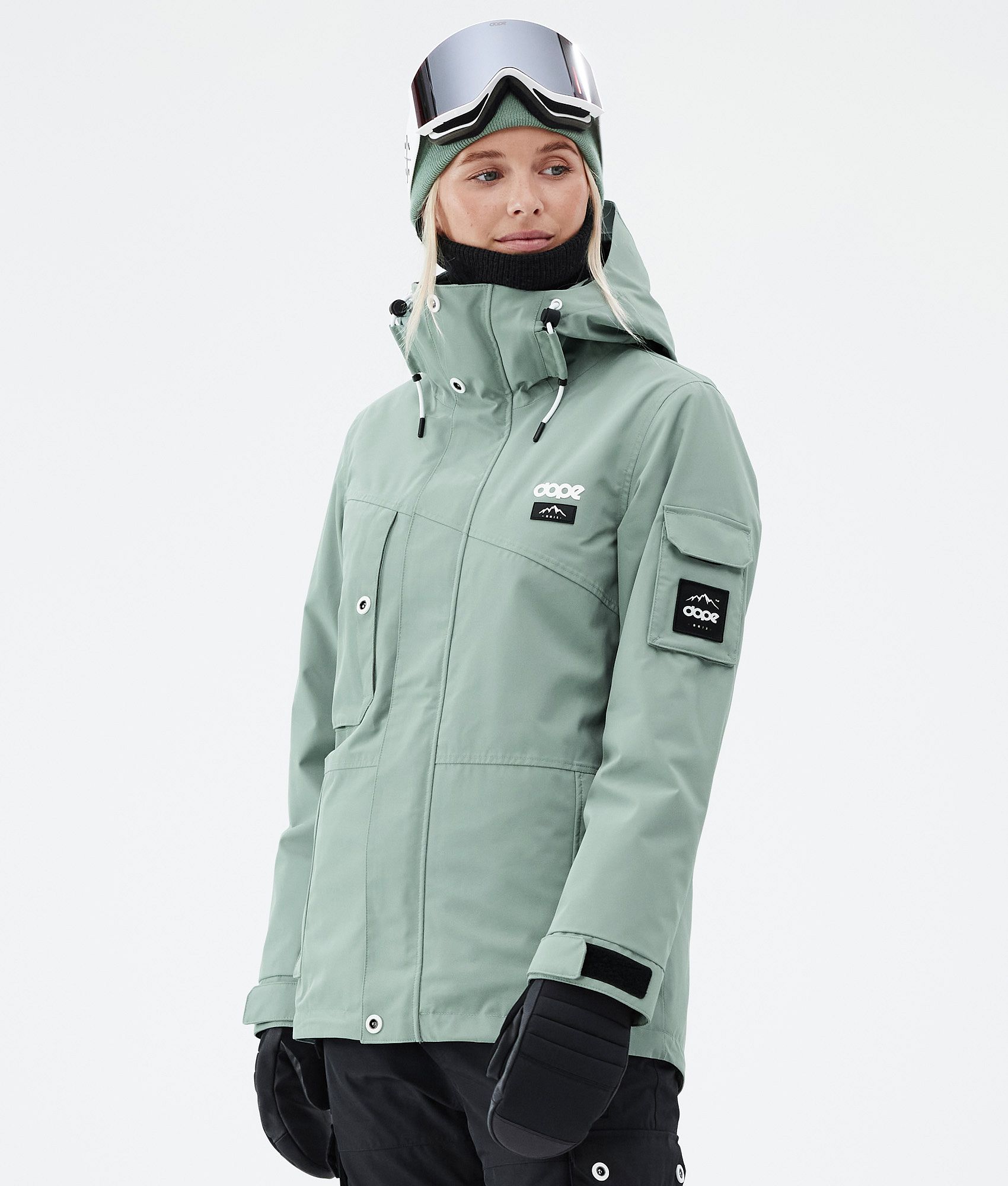Dope Adept W Snowboard Jacket Women Faded Green | Ridestore.com