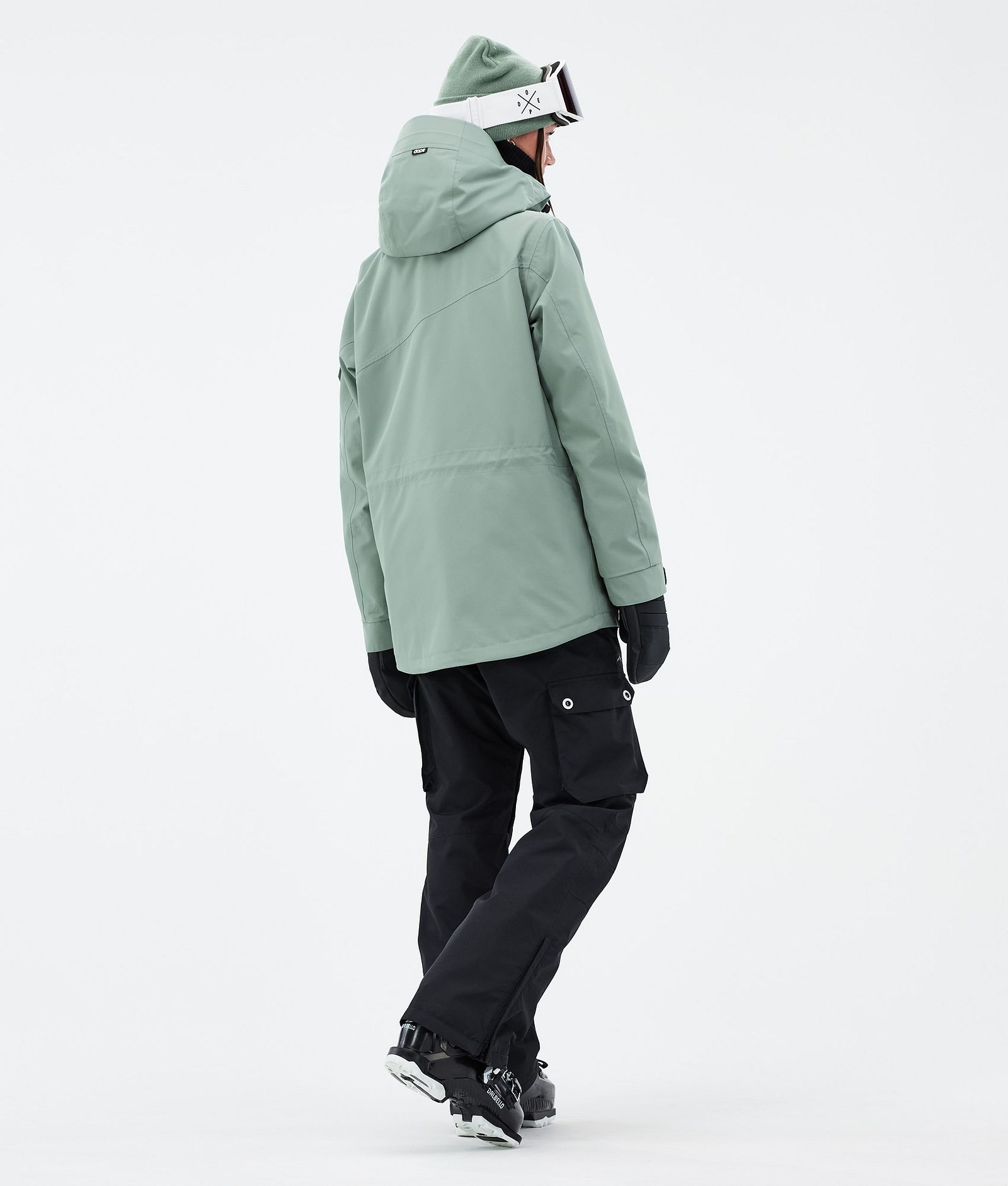 Dope Adept W Ski Jacket Women Faded Green, Image 4 of 9