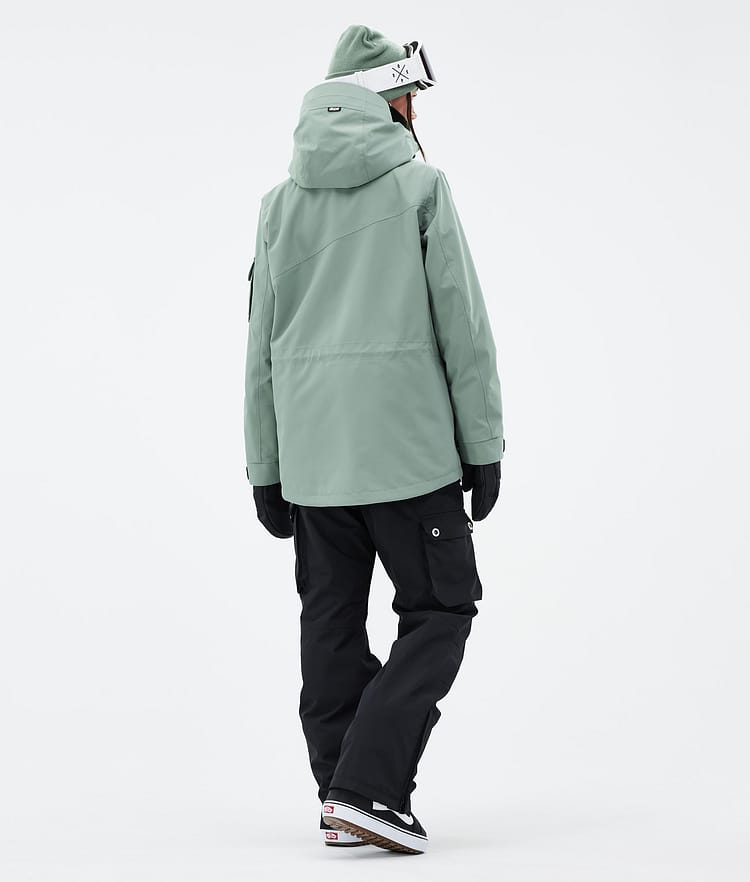 Dope Adept W Veste Snowboard Femme Faded Green, Image 4 sur 9