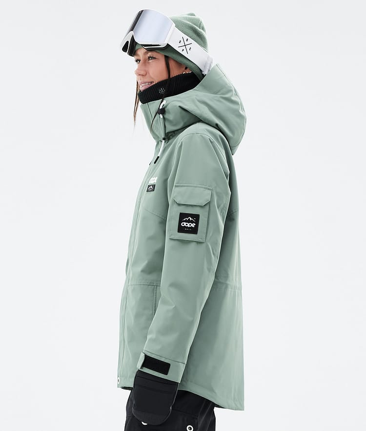 Dope Adept W Ski Jacket Women Faded Green, Image 5 of 9