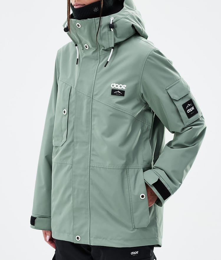 Dope Adept W Veste Snowboard Femme Faded Green, Image 7 sur 9