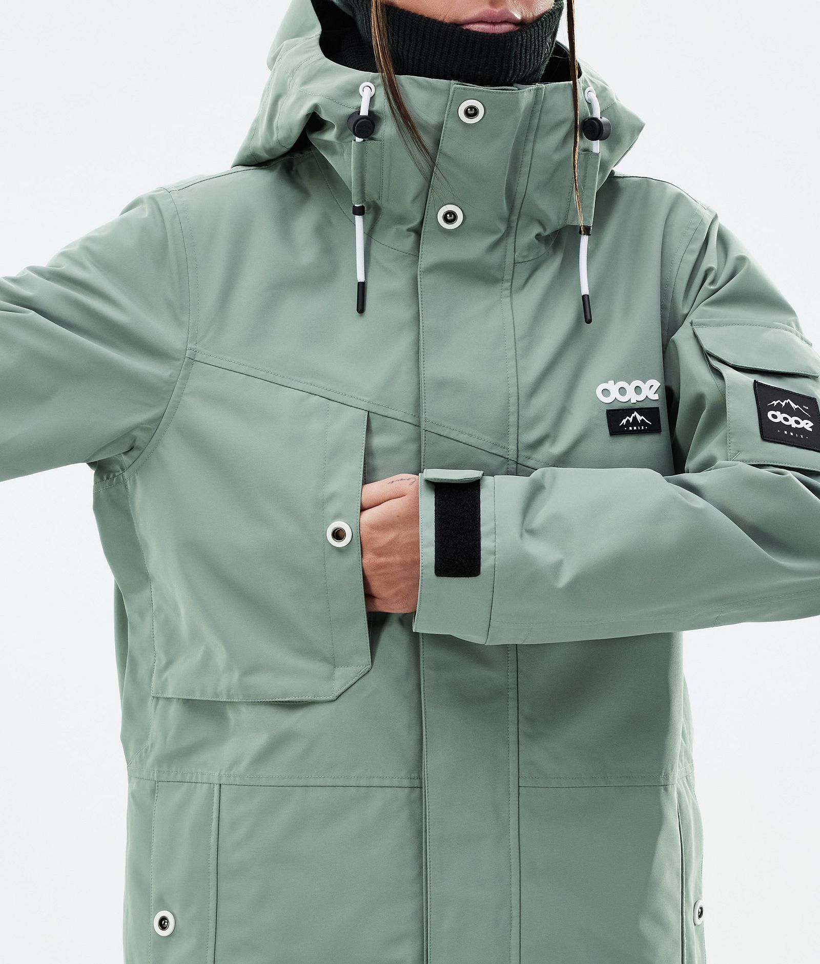 Dope Adept W Snowboardjacke Damen Faded Green, Bild 8 von 9