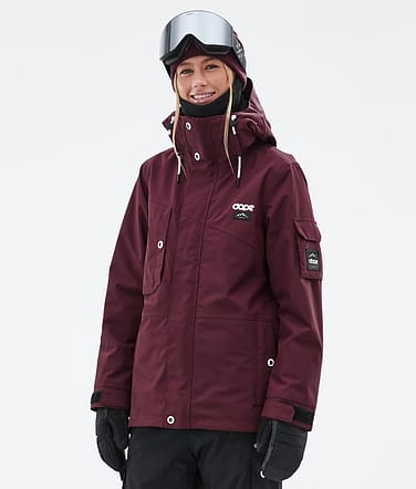 Dope Adept W Snowboardjacke Burgundy