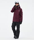 Dope Adept W Veste de Ski Femme Burgundy, Image 3 sur 10