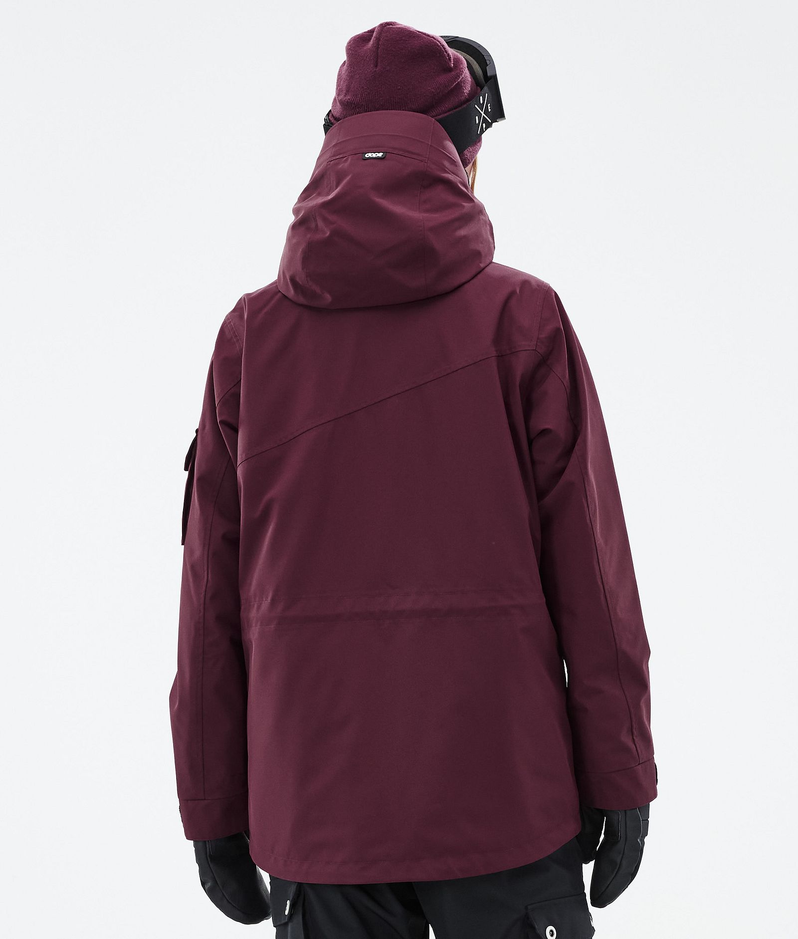 Dope Adept W Snowboard Jacket Women Burgundy, Image 7 of 10