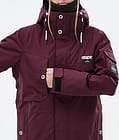 Dope Adept W Veste de Ski Femme Burgundy, Image 9 sur 10