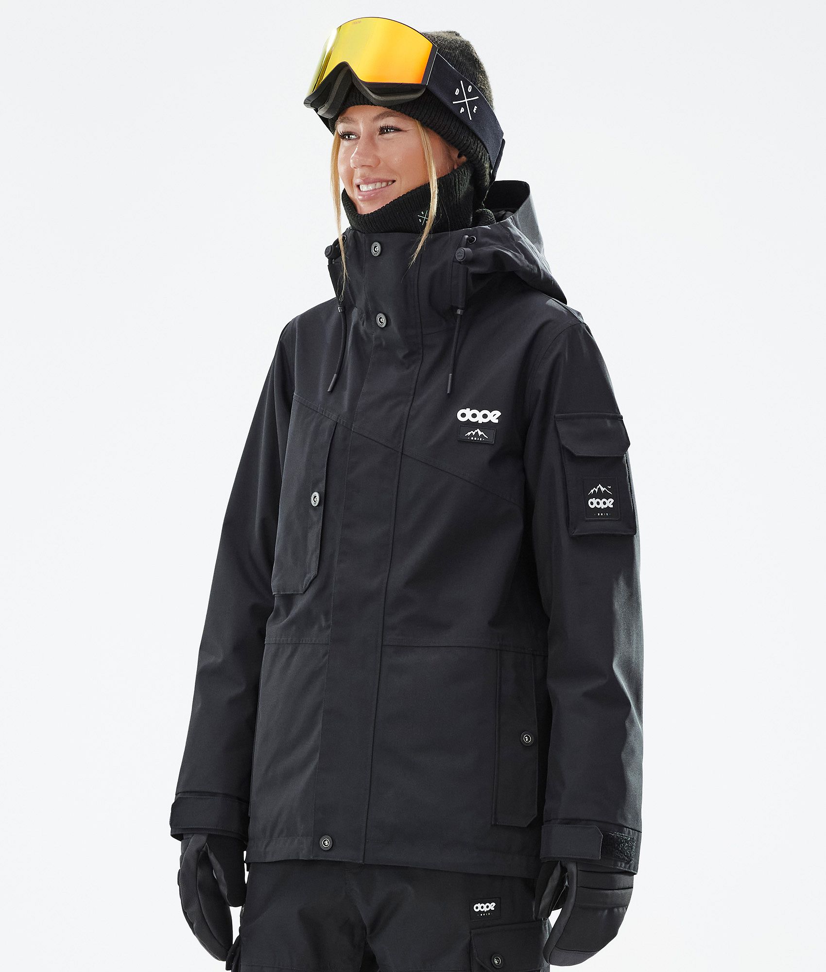 Dope Adept W Women s Snowboard Jacket Blackout