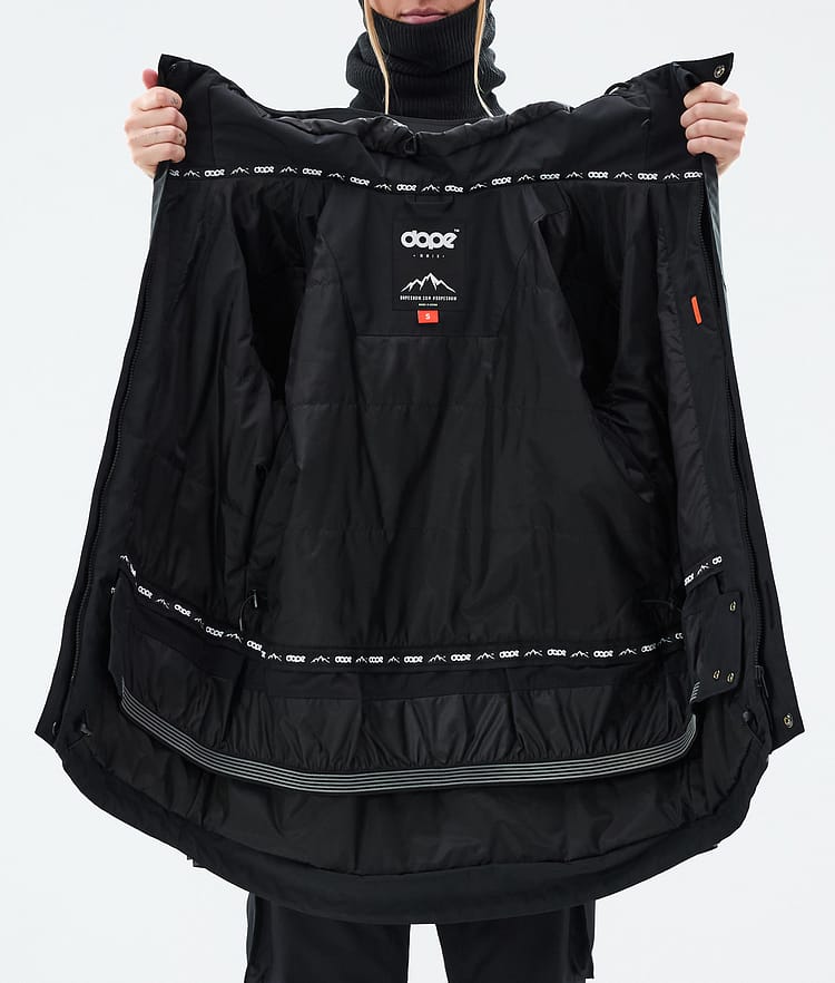 Dope Adept W Skijacke Damen Blackout, Bild 9 von 9