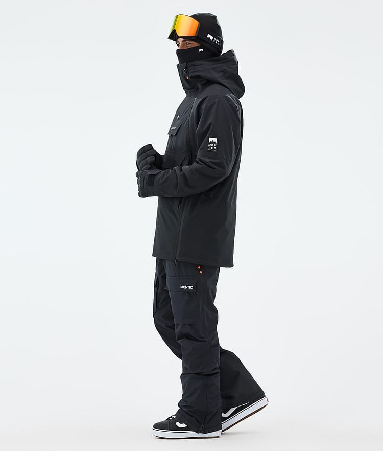 Montec Doom Kurtka Snowboardowa Mężczyźni Black, Zdjęcie 4 z 11