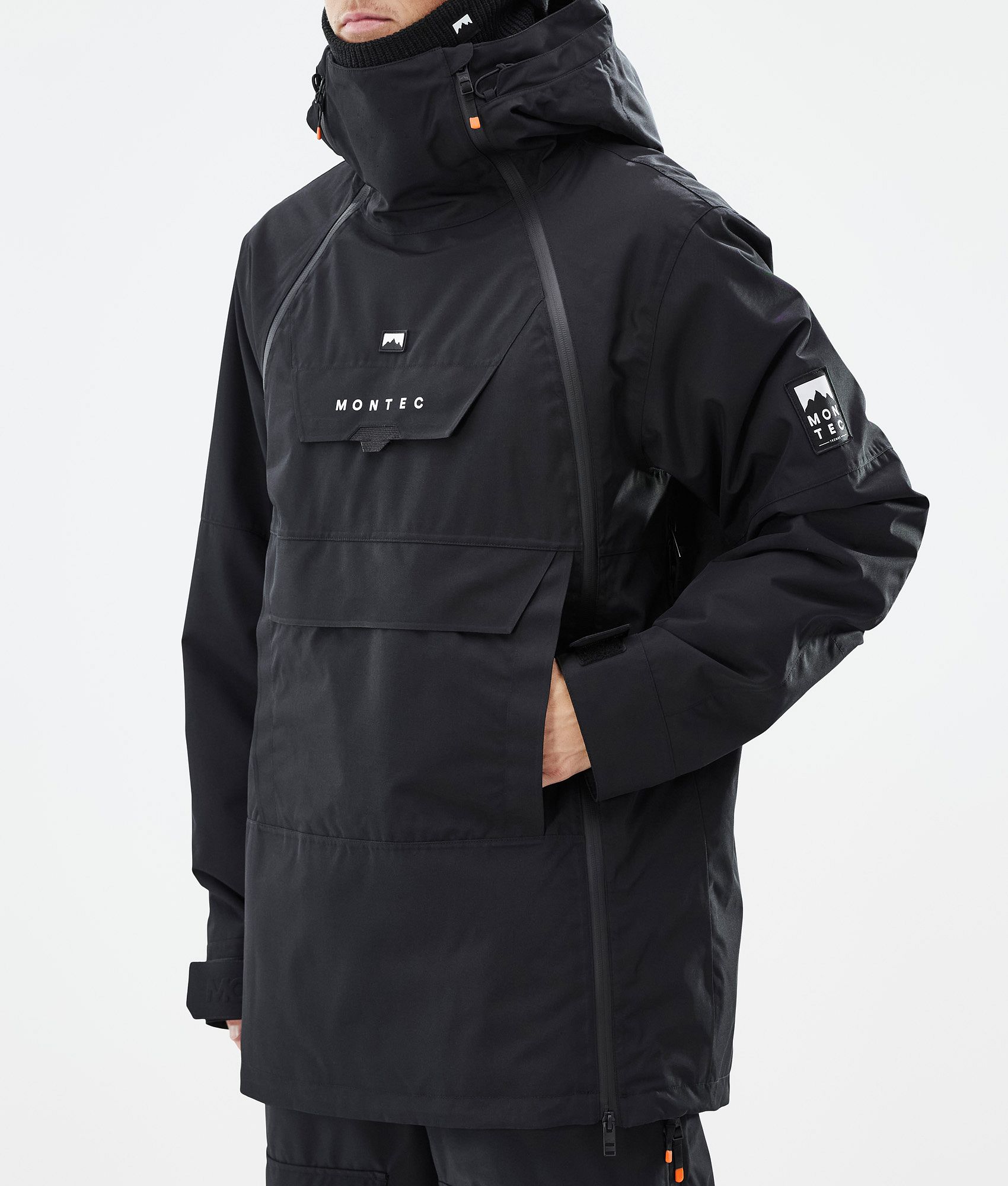 Mens black snowboard clearance jacket