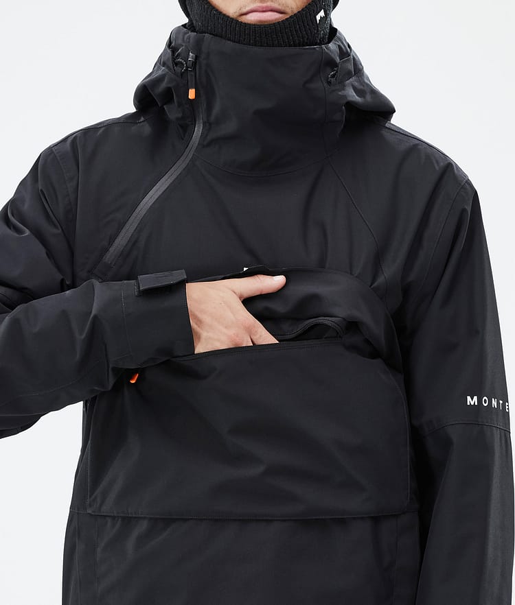 Montec Dune Snowboard Jacket Men Black, Image 9 of 9