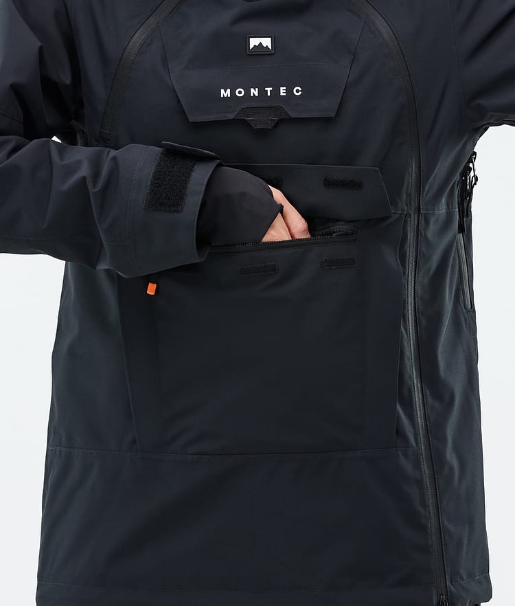 Montec Doom W Snowboardjakke Dame Black Renewed, Billede 9 af 11