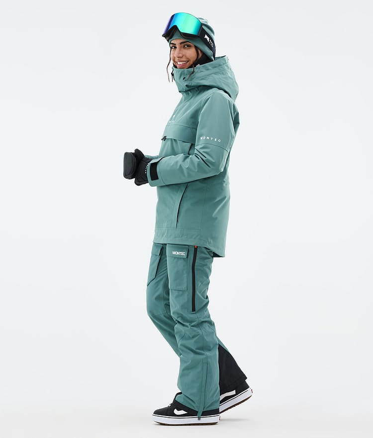 Montec Dune W Veste Snowboard Femme Atlantic, Image 4 sur 9
