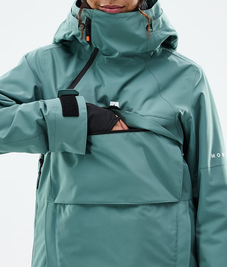 Montec Dune W Veste Snowboard Femme Atlantic, Image 9 sur 9