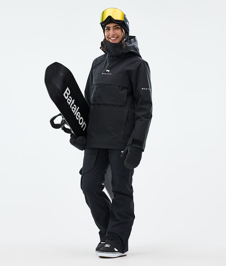 Montec Dune W Kurtka Snowboardowa Kobiety Black, Zdjęcie 3 z 9