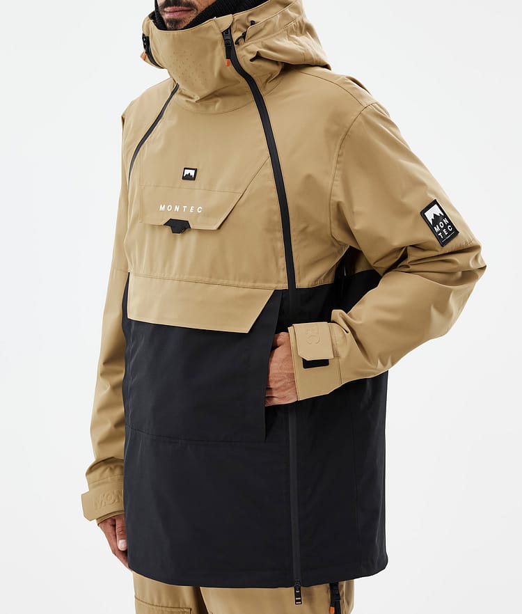Montec Doom Ski Jacket Men Gold/Black, Image 8 of 11