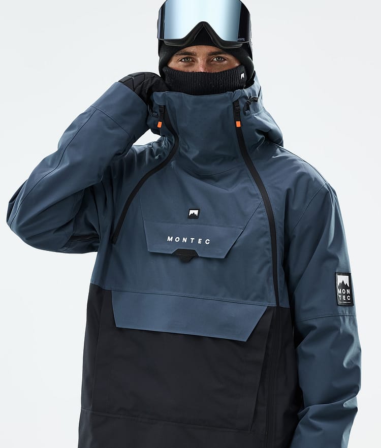 Montec Doom Giacca Sci Uomo Metal Blue/Black, Immagine 2 di 11