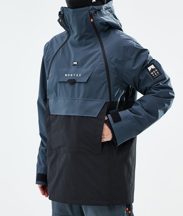 Montec Doom Giacca Sci Uomo Metal Blue/Black, Immagine 8 di 11