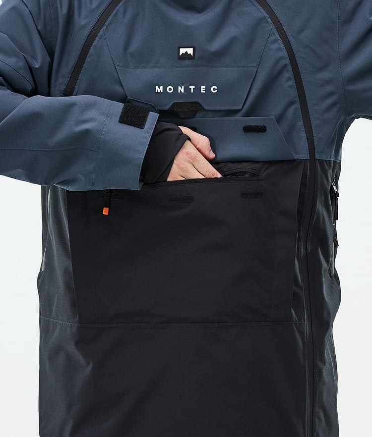 Montec Doom Giacca Sci Uomo Metal Blue/Black, Immagine 9 di 11