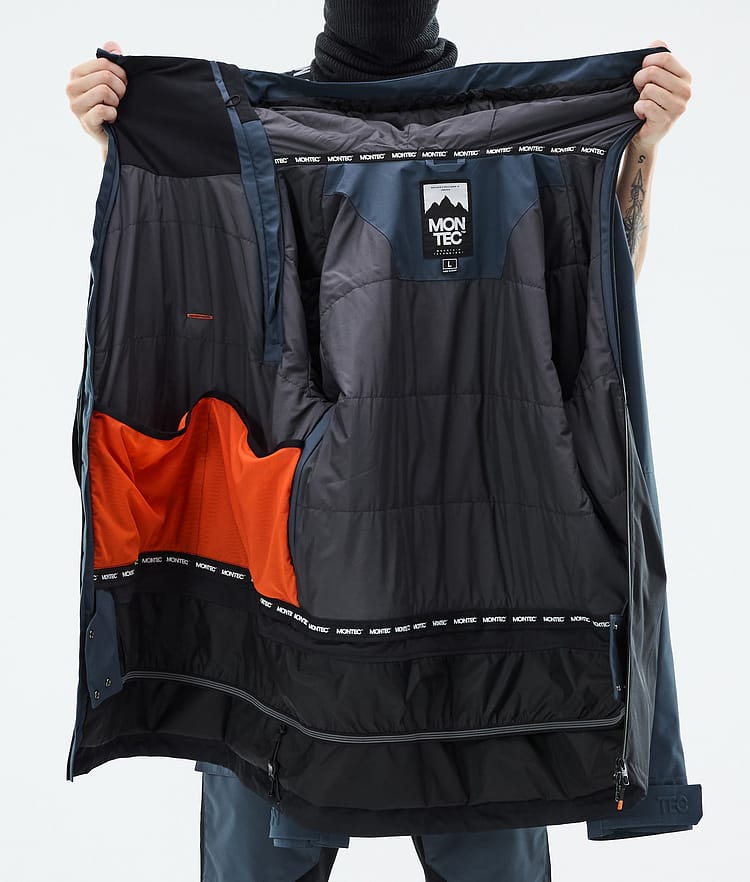 Montec Doom Giacca Sci Uomo Metal Blue/Black, Immagine 11 di 11