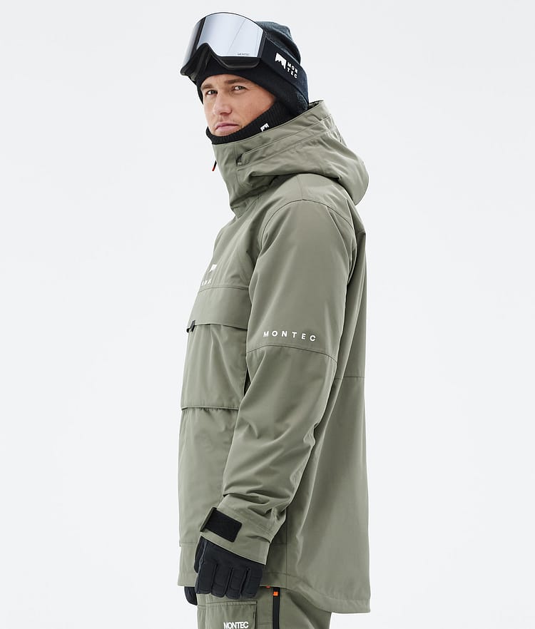 Montec Dune Snowboard Jacket Men Greenish, Image 6 of 9