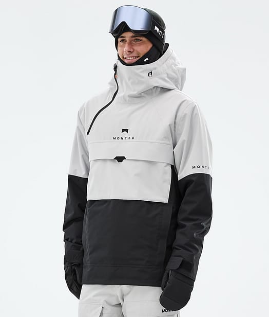 Montec Dune Skijacke Herren Light Grey/Black