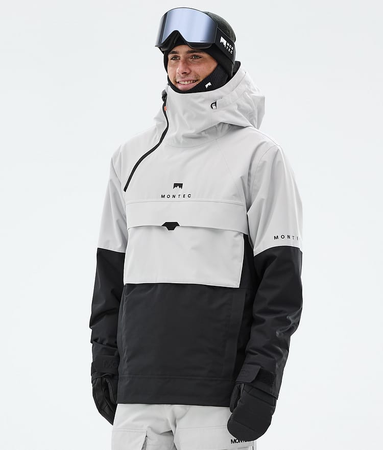 Montec Dune Snowboardjakke Herre Light Grey/Black Renewed, Billede 1 af 9