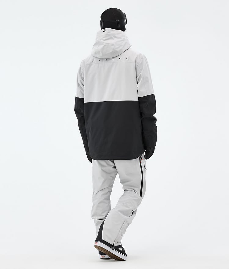 Montec Dune Snowboardjakke Herre Light Grey/Black Renewed, Billede 5 af 9