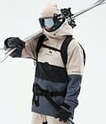 Montec Dune Ski Jacket Men Sand/Black/Metal Blue, Image 1 of 9