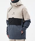 Montec Dune Snowboard Jacket Men Sand/Black/Metal Blue, Image 9 of 10