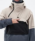 Montec Dune Veste Snowboard Homme Sand/Black/Metal Blue, Image 10 sur 10