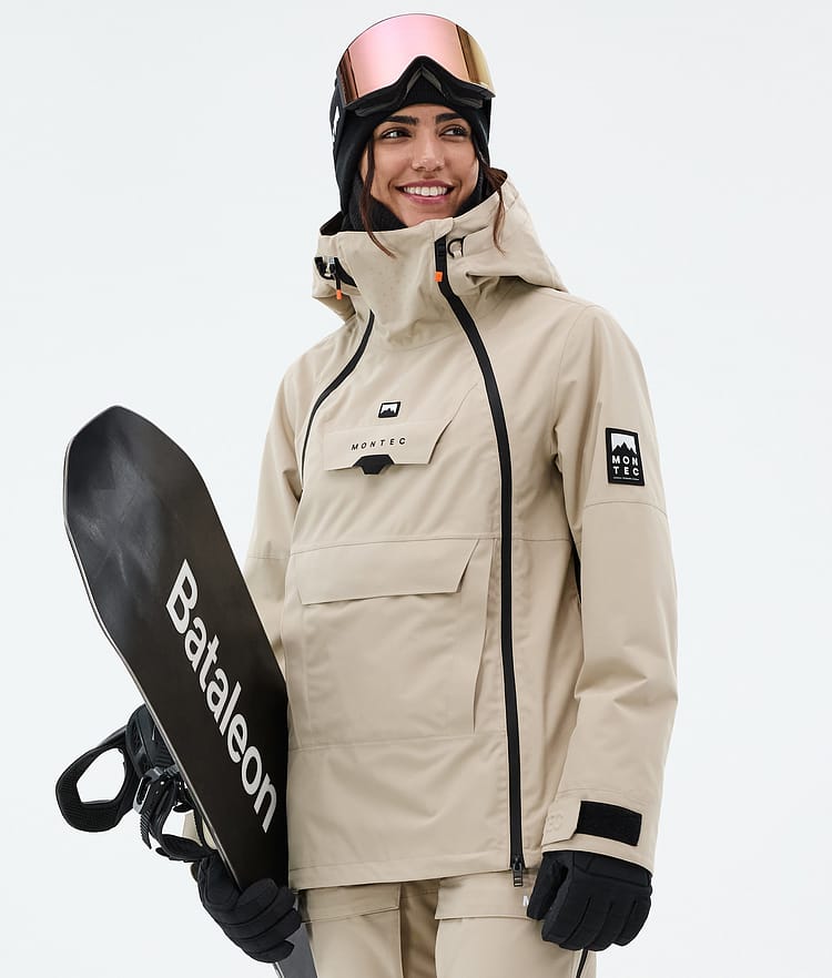 Montec Doom W Giacca Snowboard Donna Sand, Immagine 1 di 11