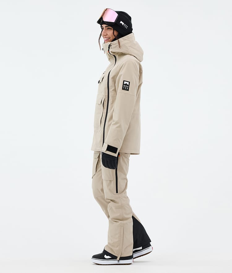 Montec Doom W Giacca Snowboard Donna Sand, Immagine 4 di 11