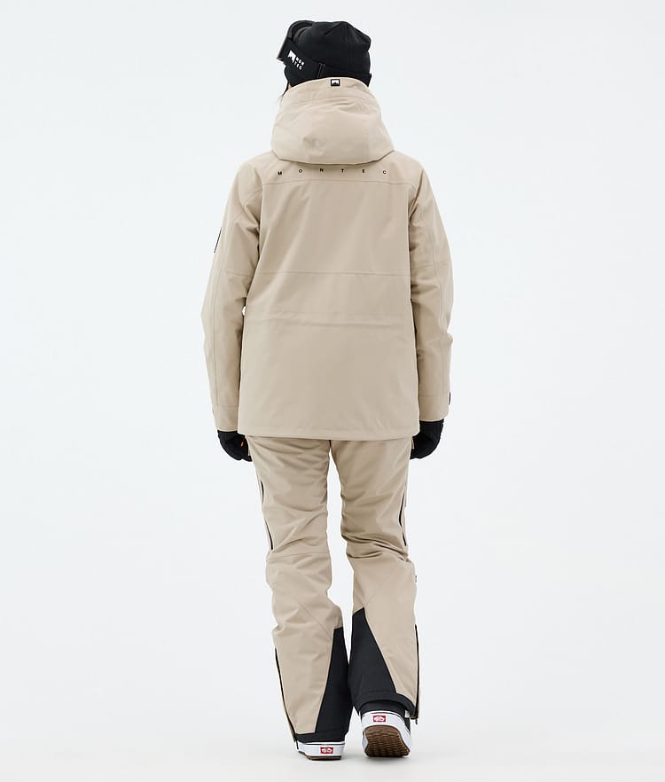 Montec Doom W Giacca Snowboard Donna Sand, Immagine 5 di 11
