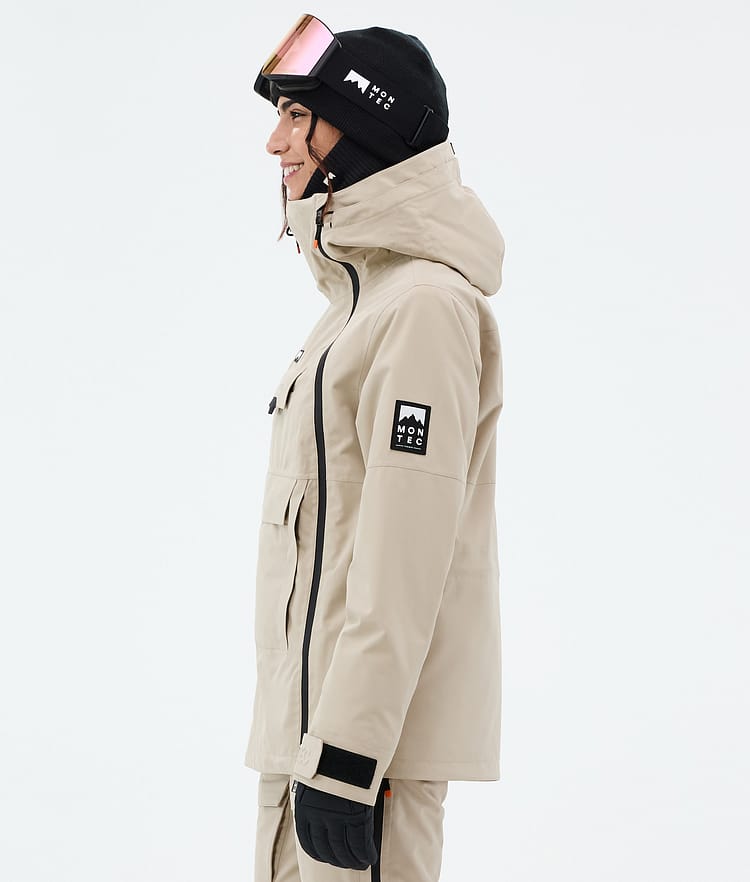 Montec Doom W Giacca Snowboard Donna Sand, Immagine 6 di 11