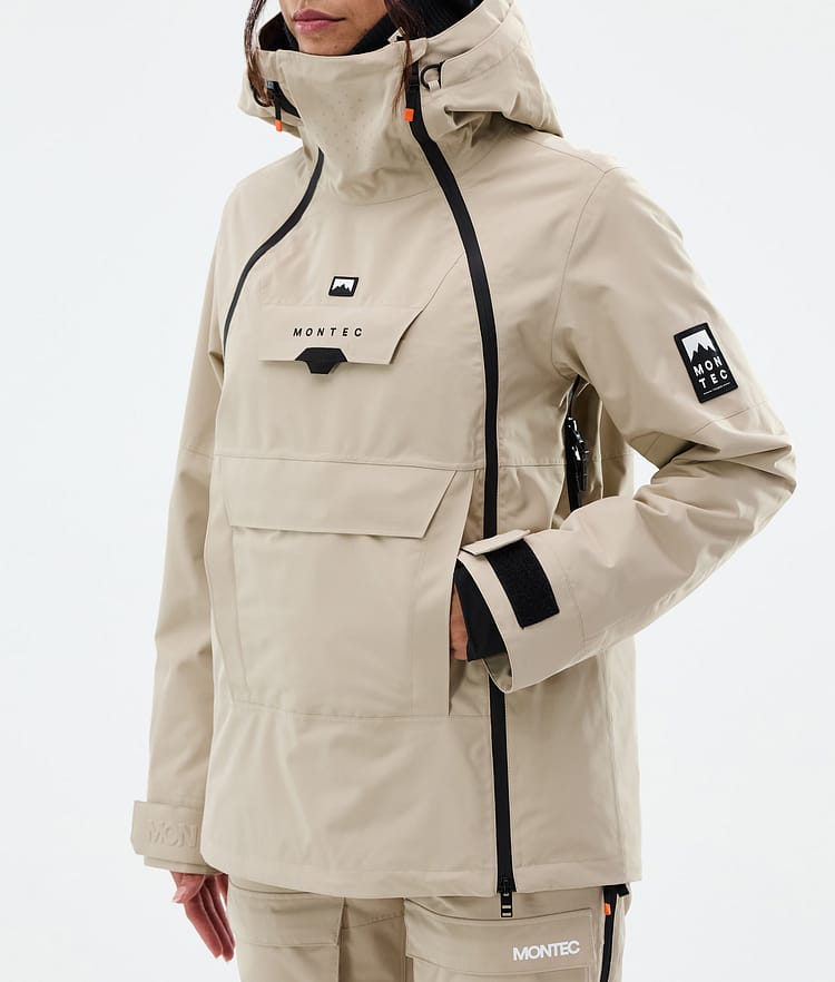 Montec Doom W Giacca Snowboard Donna Sand, Immagine 8 di 11