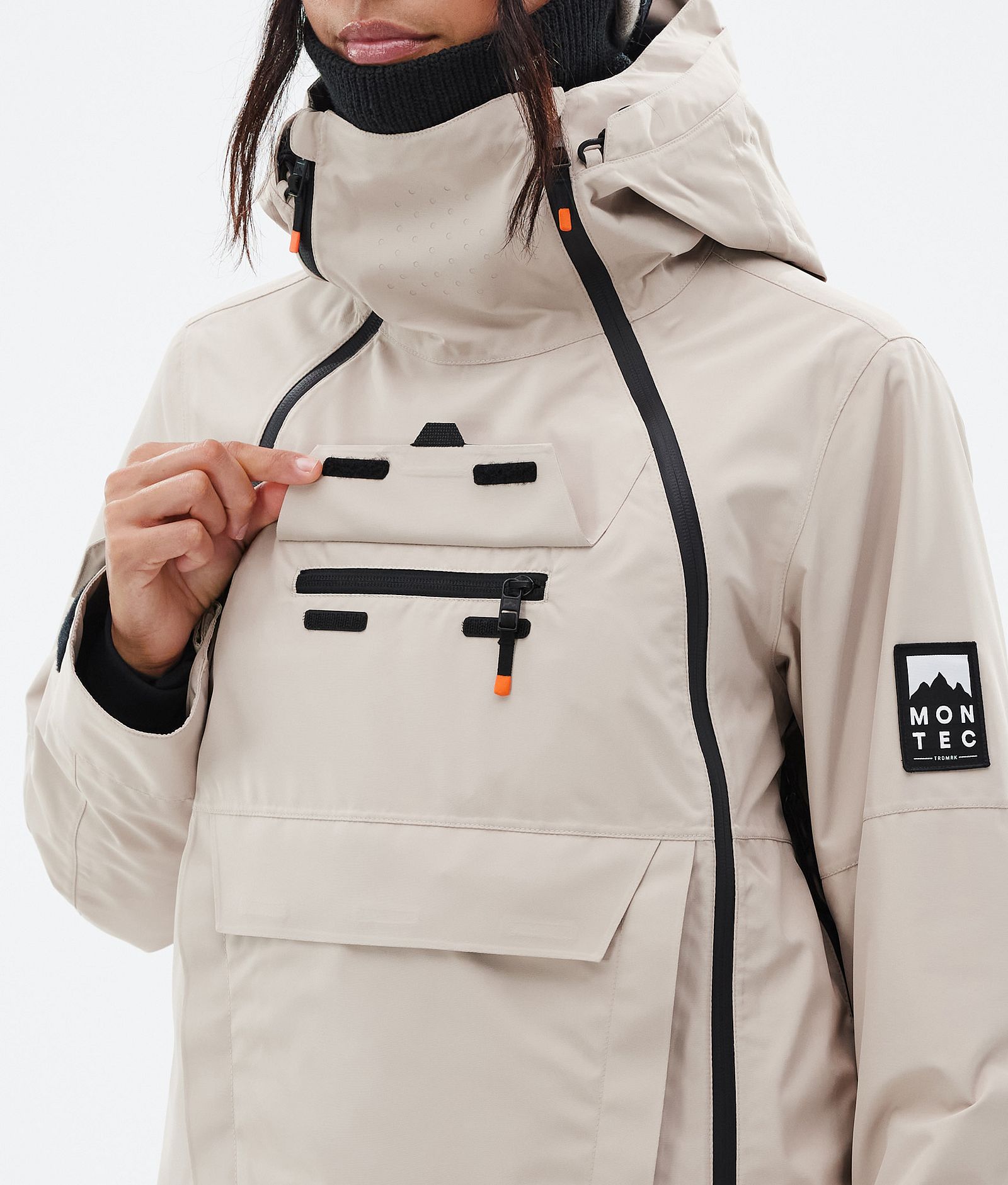 Montec Doom W Ski Jacket Women Sand, Image 9 of 10