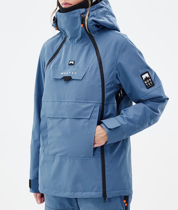 Montec Doom W Snowboard Jacket Women Blue Steel, Image 8 of 11