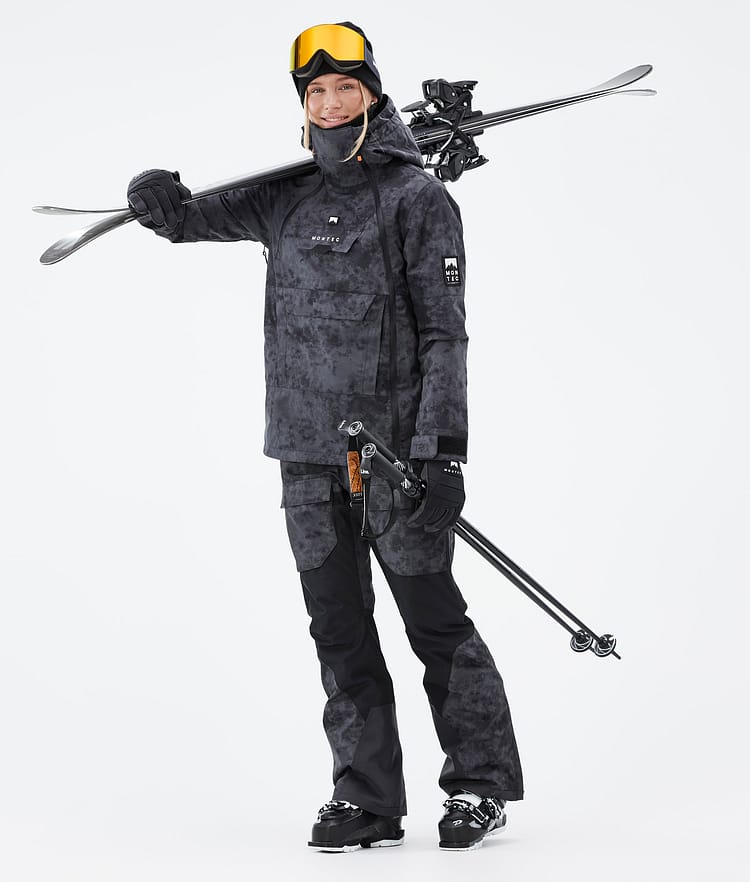 Montec Doom W Ski Jacket Women Black Tiedye, Image 3 of 11