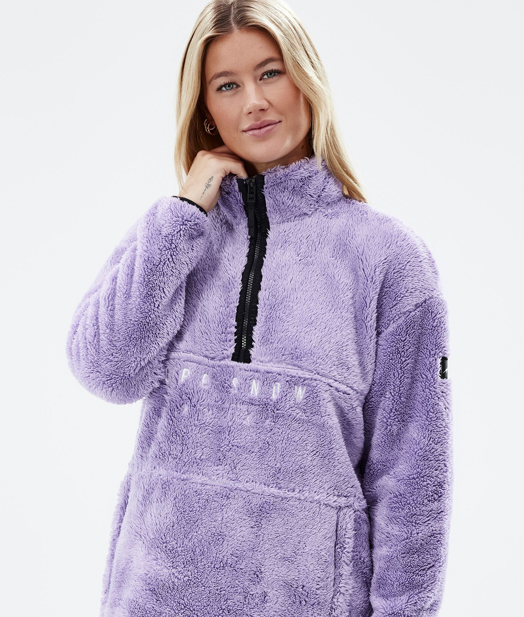 Mauve clearance sherpa pullover