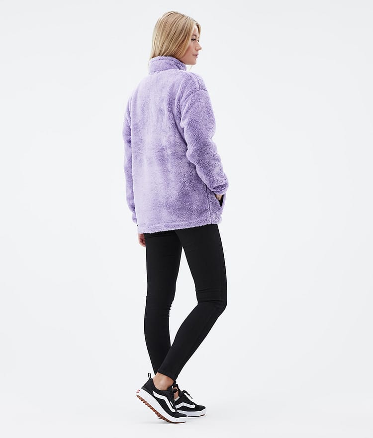 Dope Pile W 22 Sweat Polaire Femme Faded Violet, Image 4 sur 8