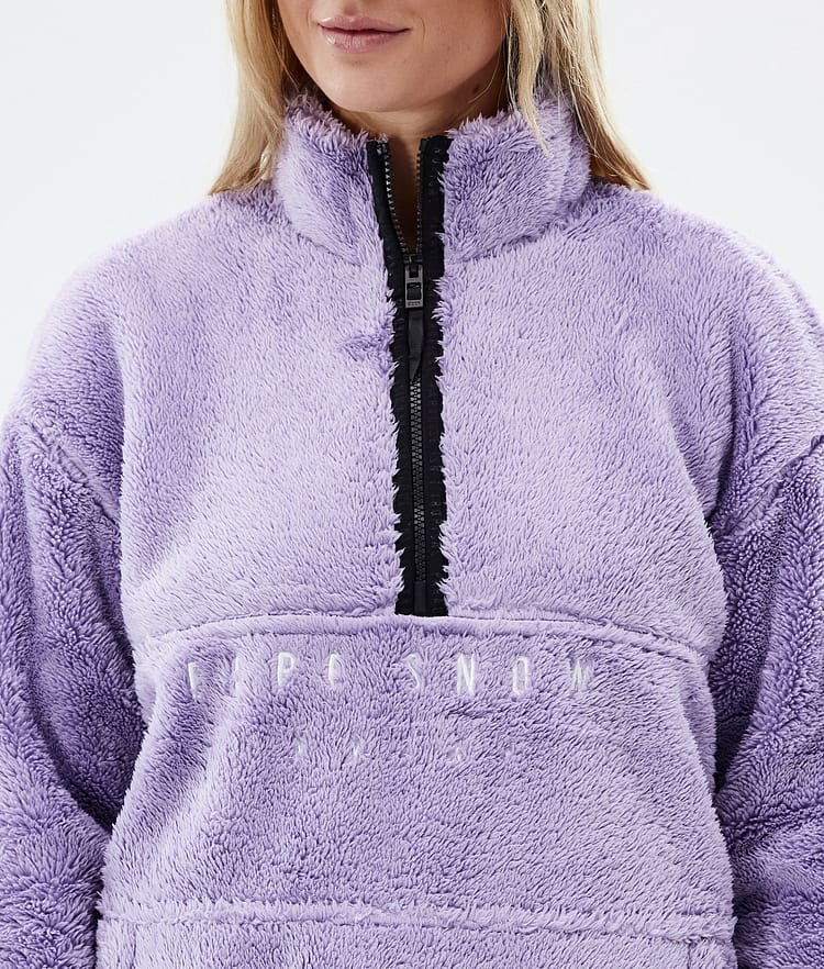 Dope Pile W 22 Sweat Polaire Femme Faded Violet, Image 8 sur 8