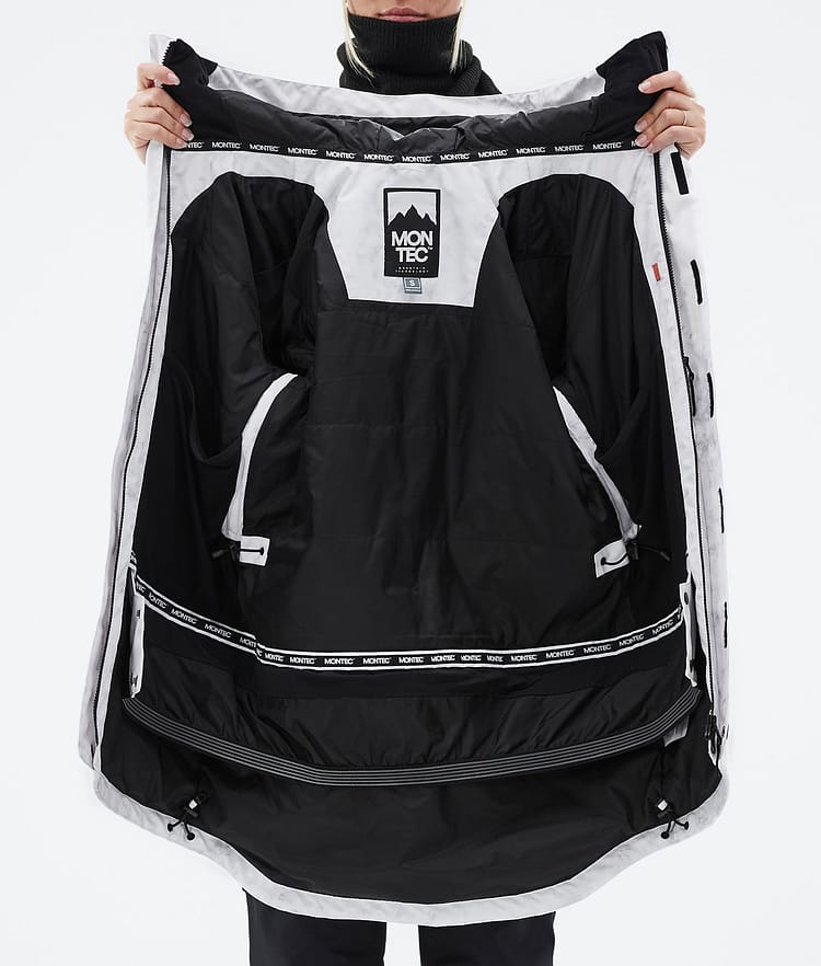 Montec Virago W Lyžařská Bunda Dámské White Tiedye, Obrázek 10 z 10