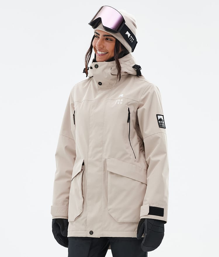 Montec Virago W Giacca Snowboard Donna Sand, Immagine 1 di 10