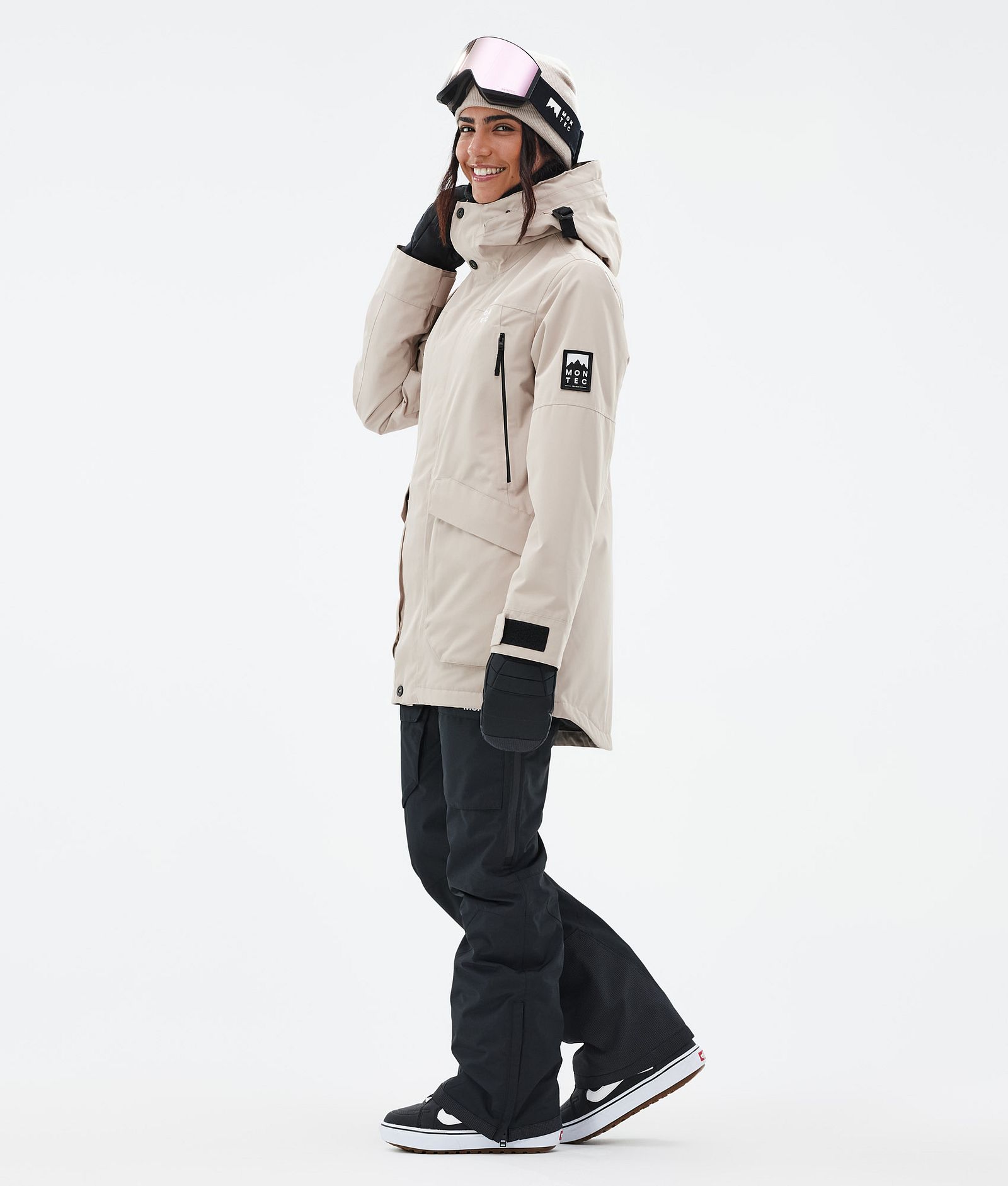 Montec Virago W Giacca Snowboard Donna Sand, Immagine 4 di 10