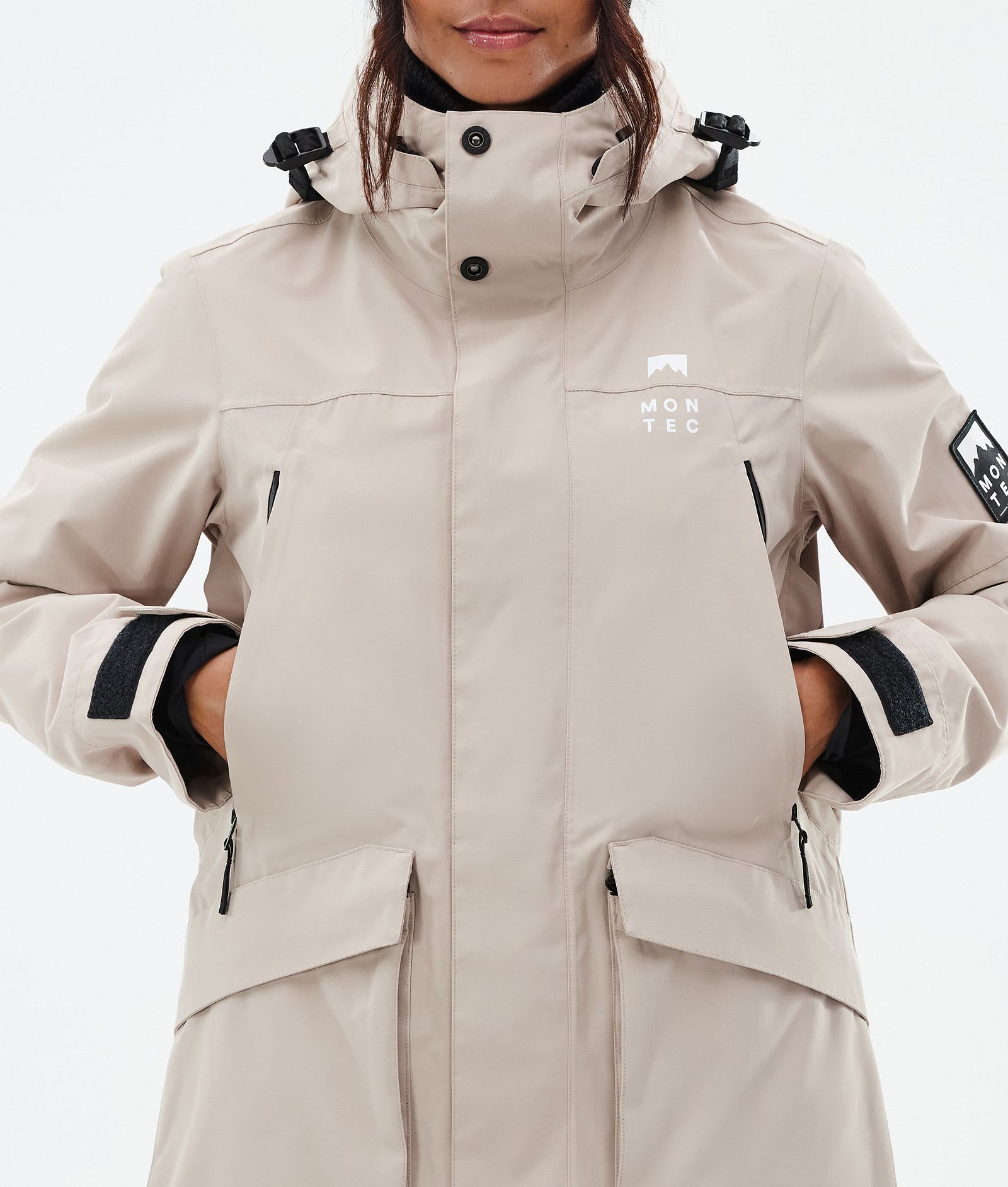 Montec Virago W Ski Jacket Women Sand, Image 9 of 10