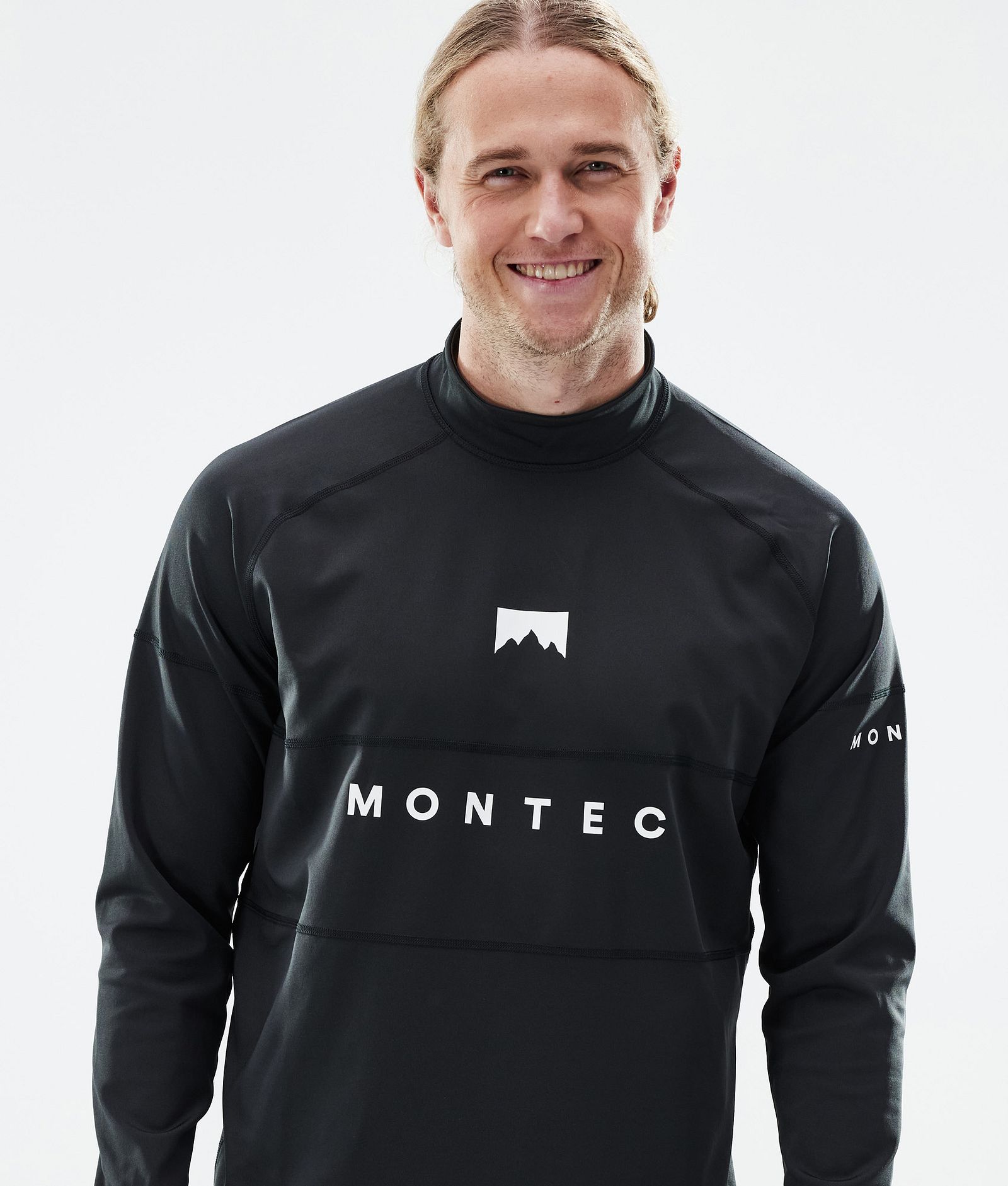 Montec Alpha Base Layer Top Men Black, Image 2 of 5