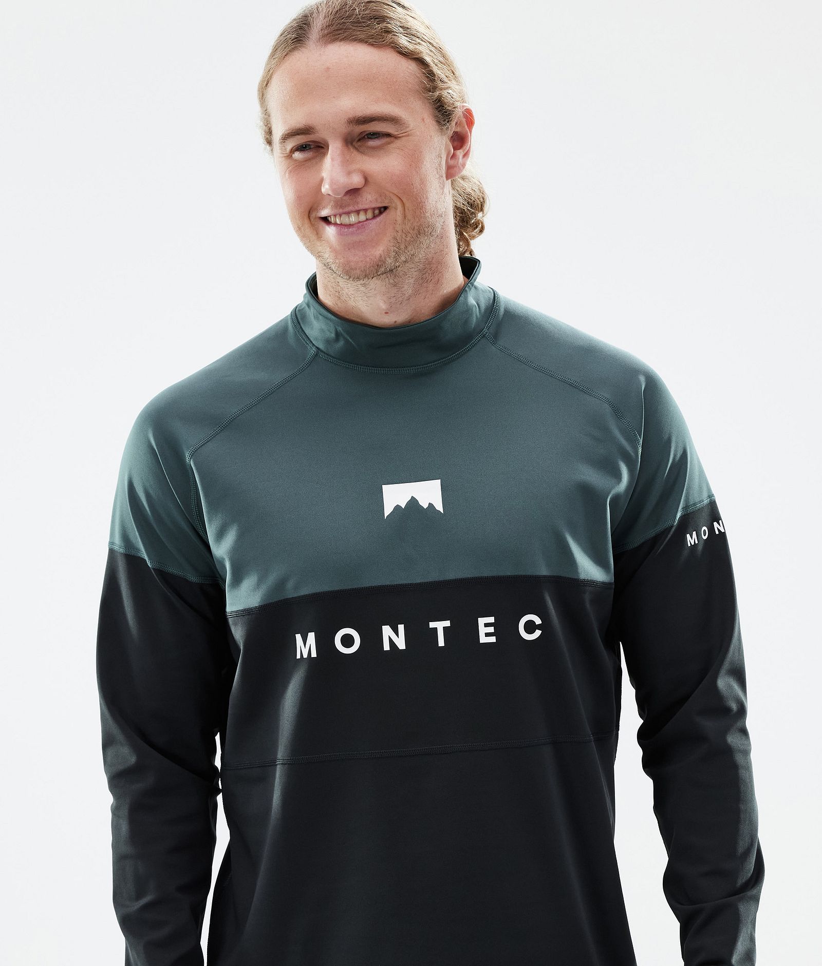 Montec Alpha Base Layer Top Men Dark Atlantic/Black, Image 2 of 5