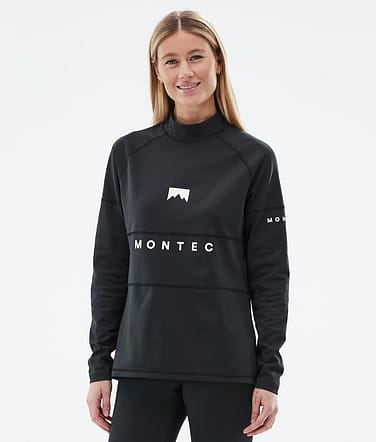 Montec Alpha W Maglia Termica Donna Black