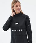 Montec Alpha W Maglia Termica Donna Black, Immagine 2 di 5